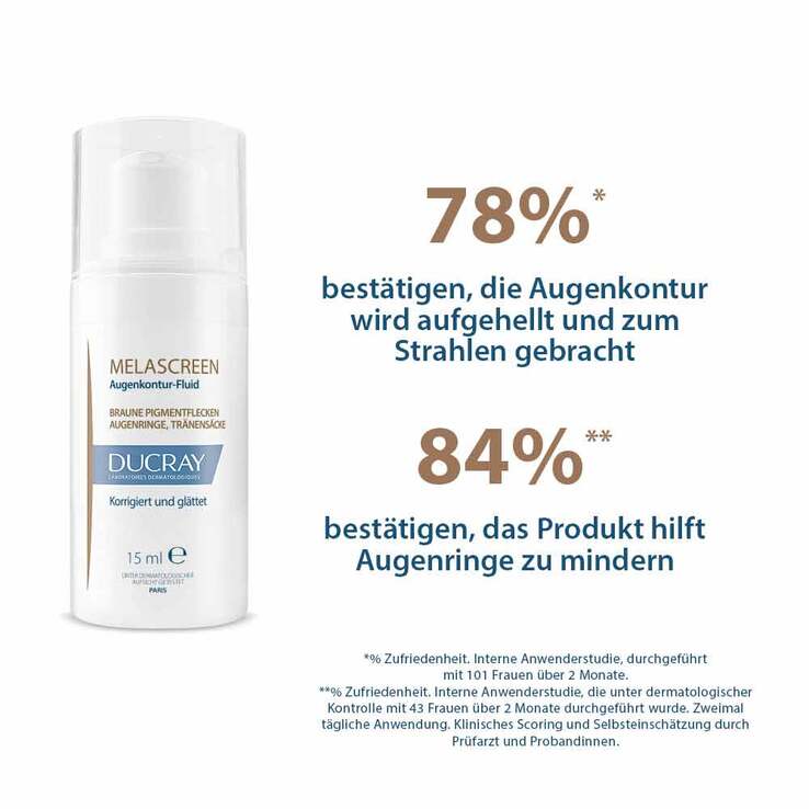 Ducray Melascreen Augenkontur-Fluid, 15 ml