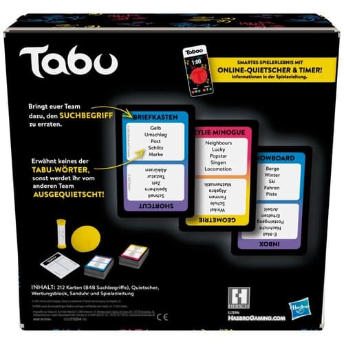 Hasbro Brettspiel Tabu