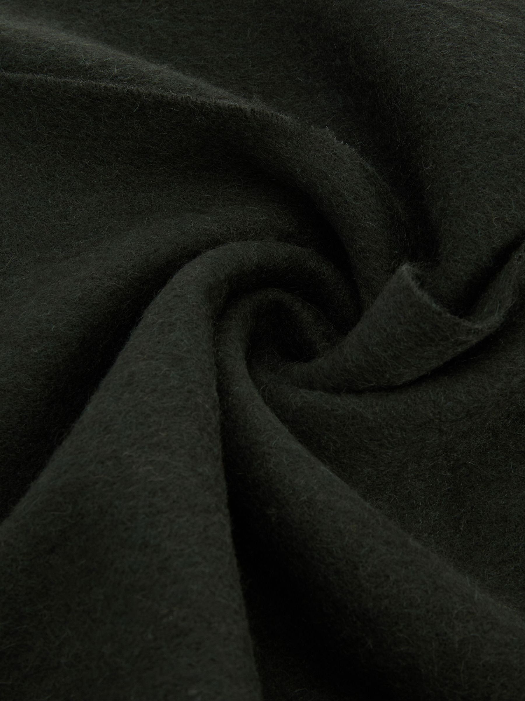 Groen - Barbour® effen lamswollen sjaal