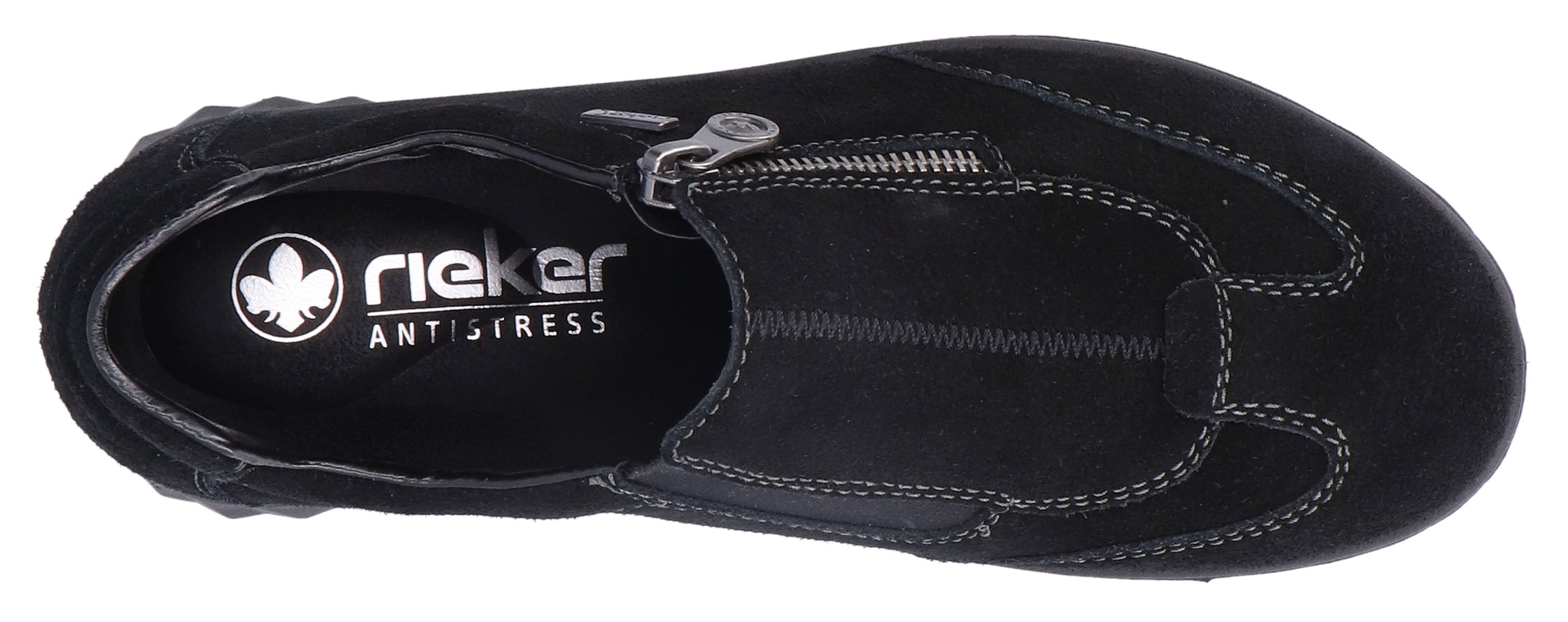 Rieker Slip-On Sneaker  , Freizeitschuh, Halbschuh, Outdoorschuh mit riekerTEX-Membran