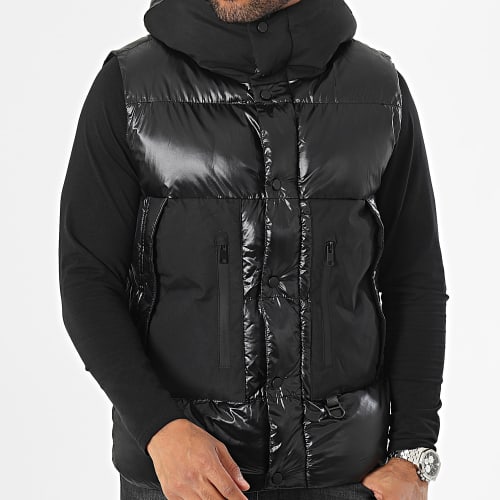 Doudoune Capuche Noir