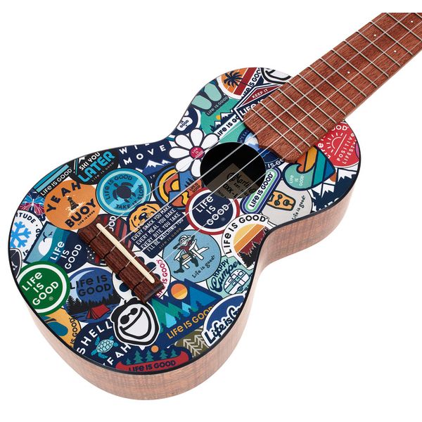 Martin Guitar 0XK Life Is Good Concert Uke