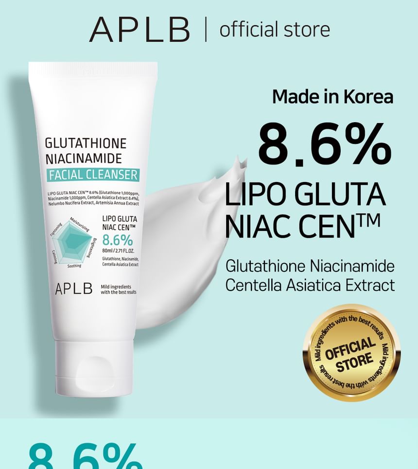 APLB - Glutathion Niacinamide Gezichtsreiniger Set