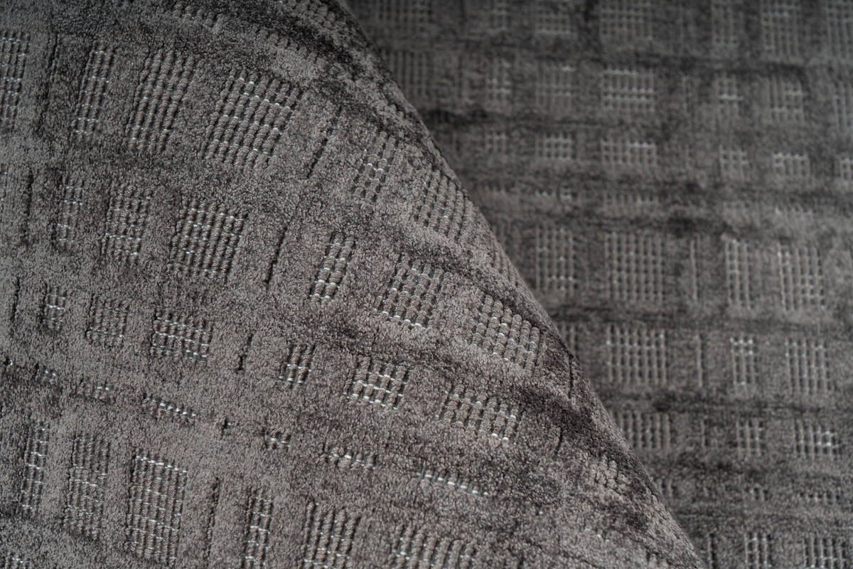 Teppich KARMA 100 - anthrazit - 80x150 cm