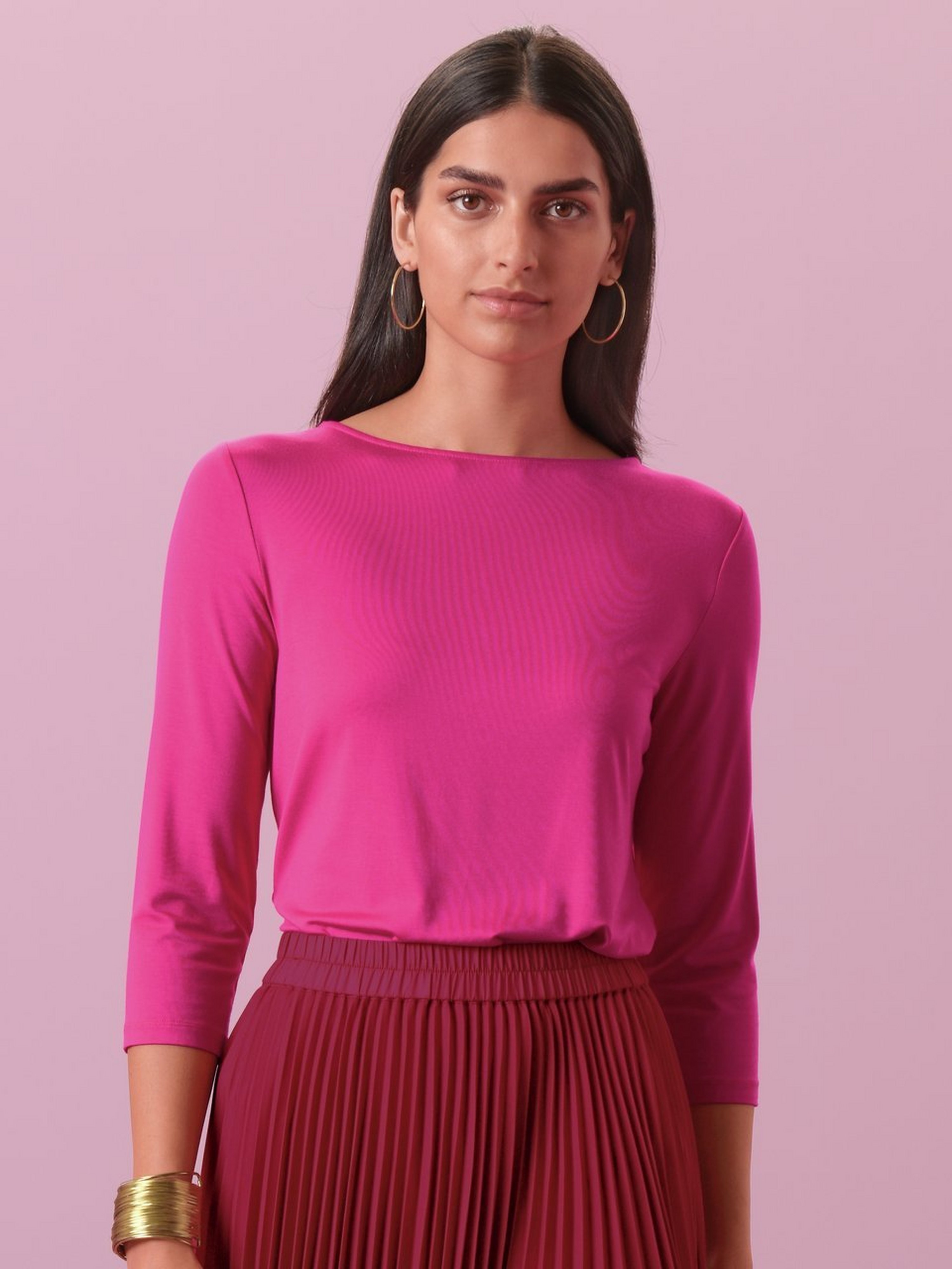 Shirt mit 3/4-Arm