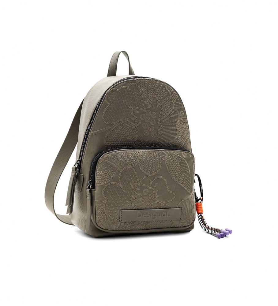 Mochila pequena Desigual Alpha Mombasa, preta