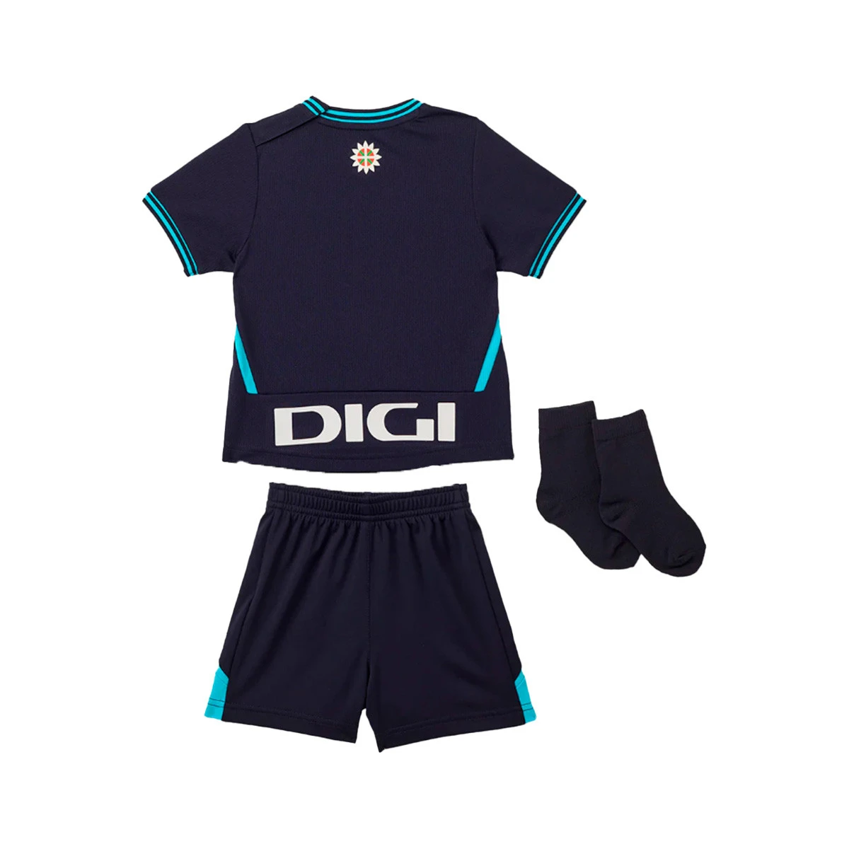 Conjunto Castore Athletic Club Bilbao Segundo Equipamento 2025-2026 Bebé