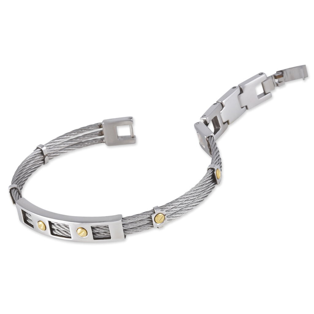 Bracelet Jacques Acier Blanc