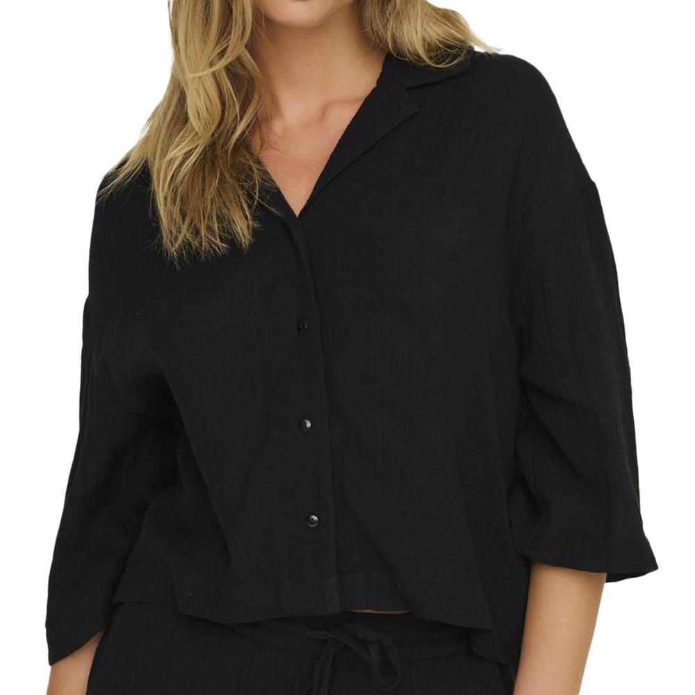 JDY Chemise Noire Femme JDY Uma