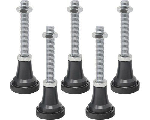 BREUER Express Q72 douchebakvoetjes voor douchebakken, 6 stuks, 1414000549099