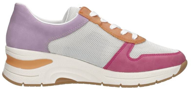 Rieker Sneakers Laag fuchsia