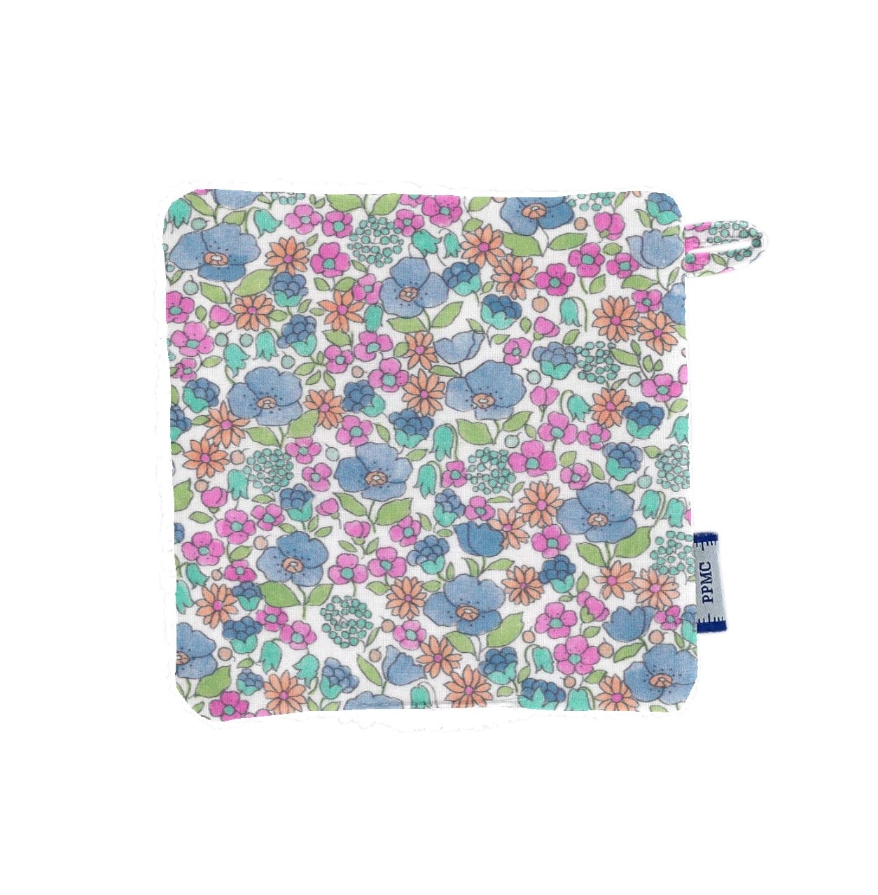 Carré Démaquillant Lavable Pastel Fleuri