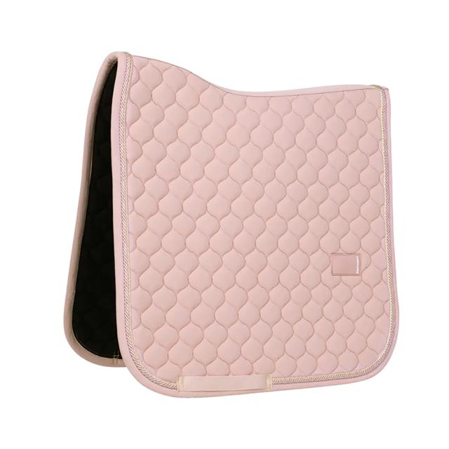 Zadelpad Kentucky Onion Quilt Rubber Logo Dressuur Middenroze