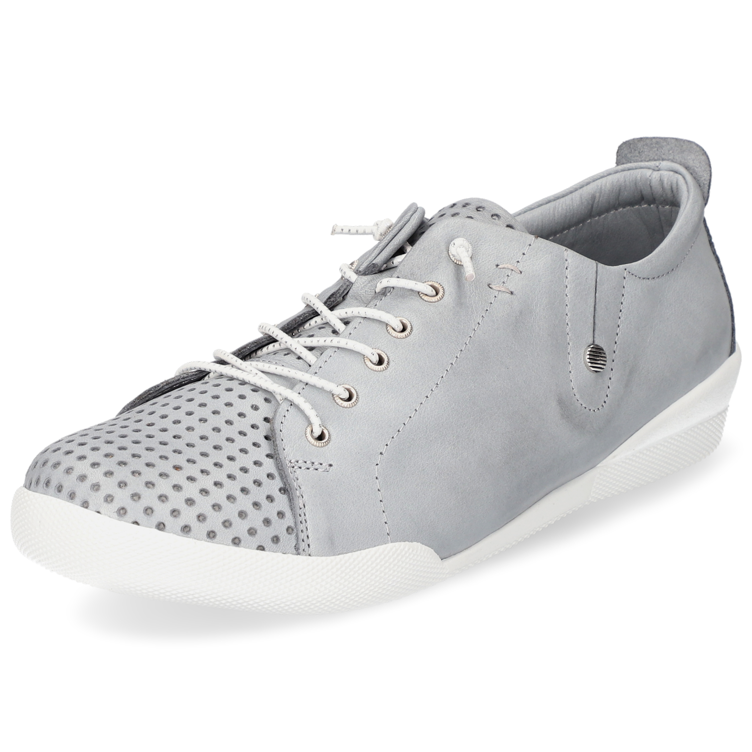 Andrea Conti Slip-On Sneaker - hellgrau