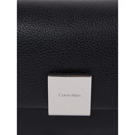 Calvin Klein Plaque Crossbody, Black