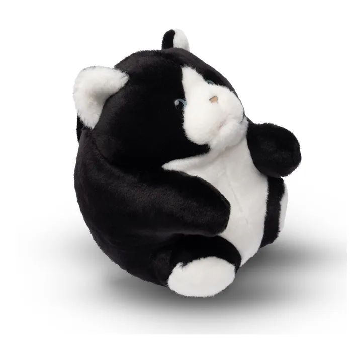 La Pelucherie Peluche Roodoodoo Chacha le Chat | Noir