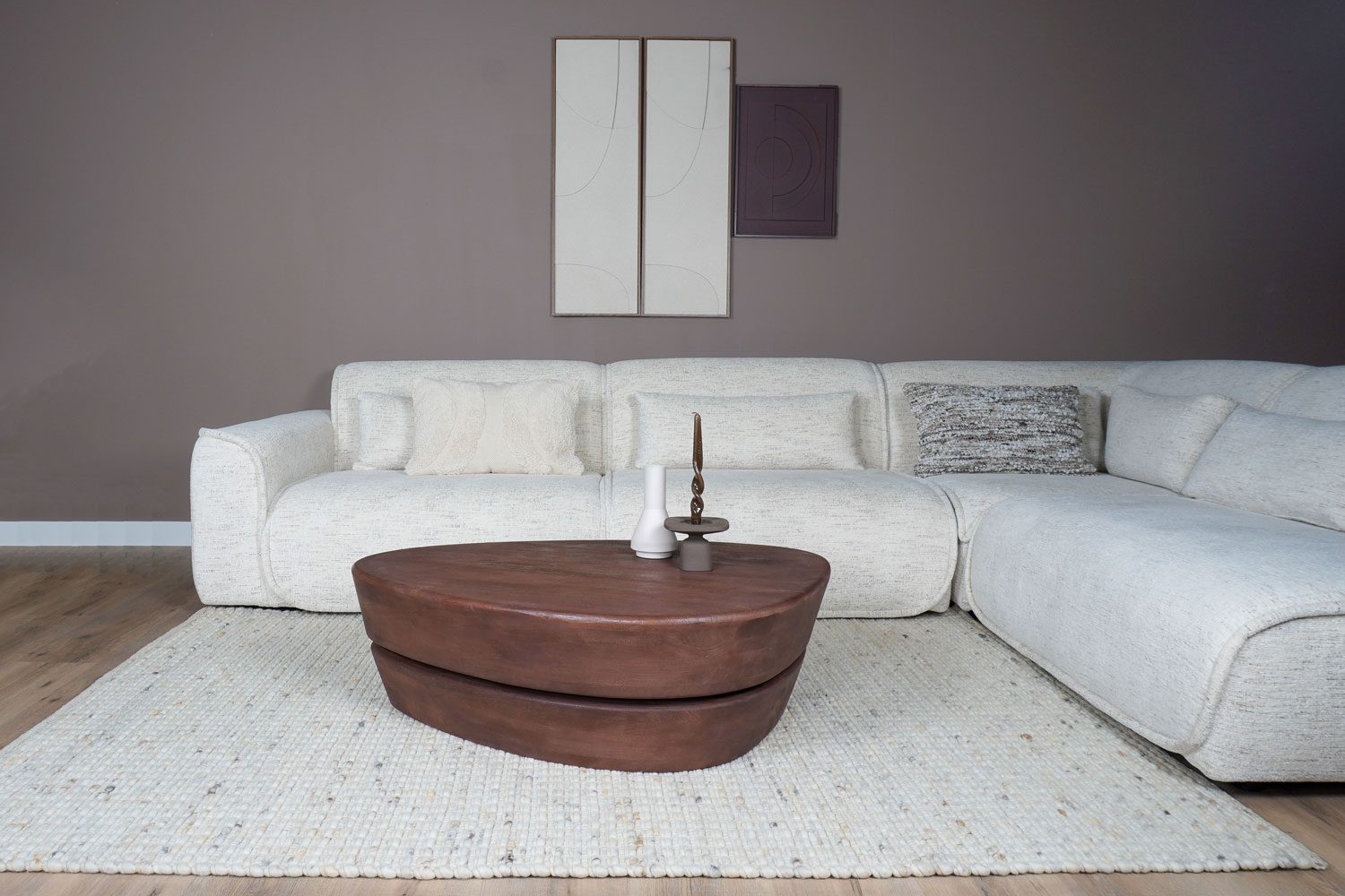 Vloerkleed Nicole Beige 425 – 200 x 280 cm
