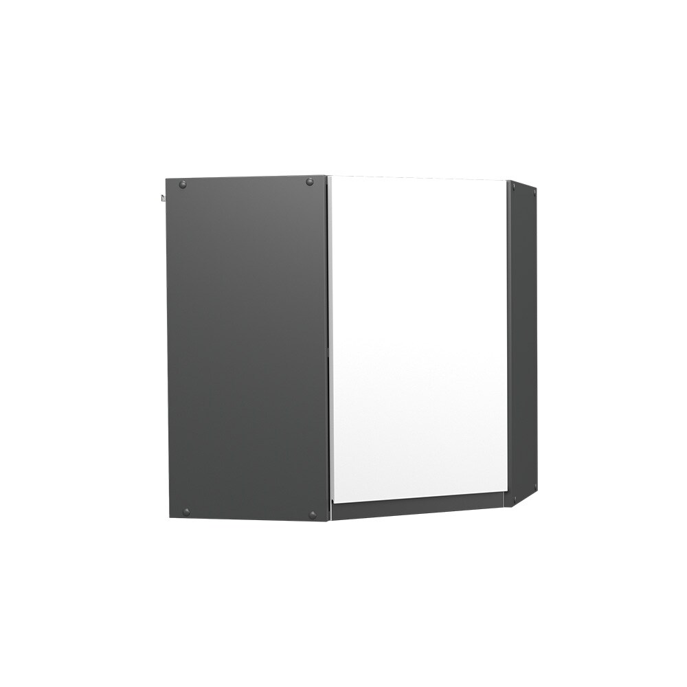 Vicco Eckhängeschrank Küchenschrank Küchenmöbel R-Line J-Shape Anthrazit Weiß 57 cm modern