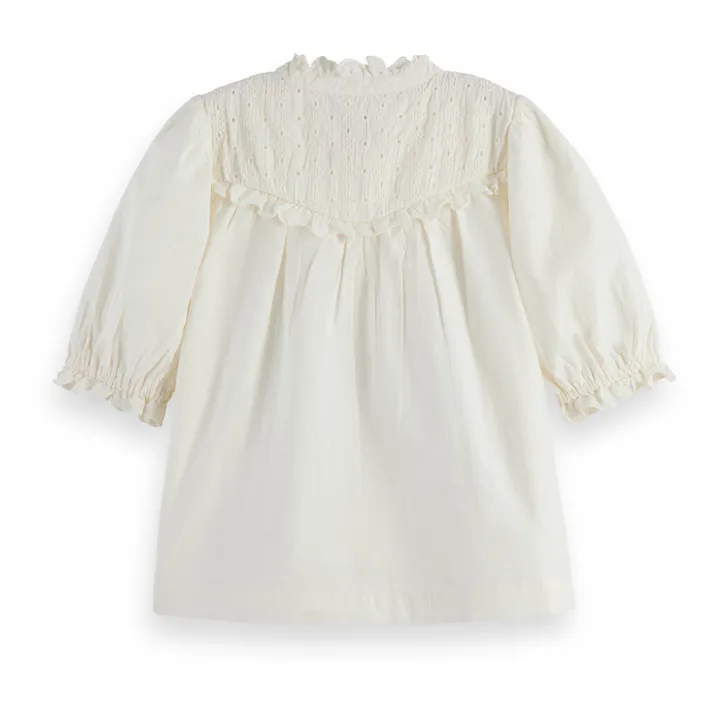 Scotch & Soda Blouse Broderie Anglaise | Ecru