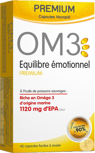 Superdiet OM3 Équilibre Emotionnel Premium 45 Capsules