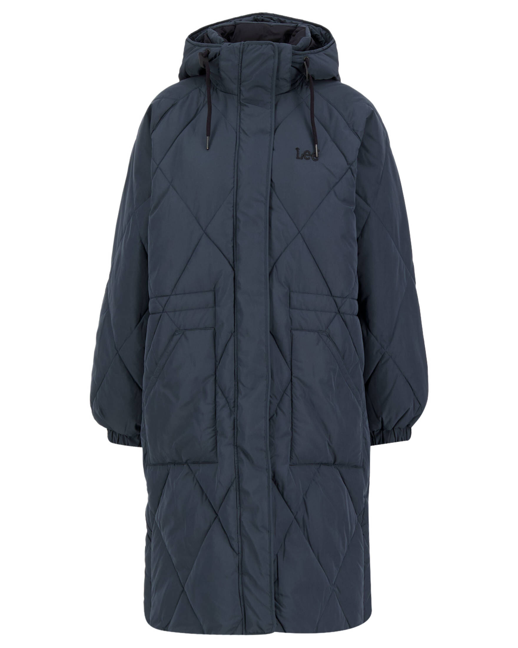 Lee| Damen Steppmantel CHARCOAL