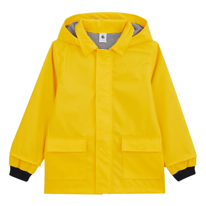 Petit Bateau Ciré Doublé Coton Bio | Jaune