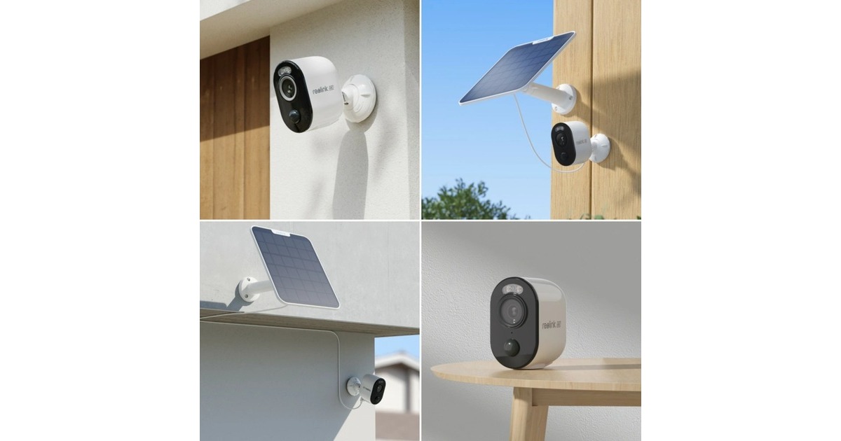 ReolinkB350, slimme 4K/8MP Dual-Band WiFi batterijcamera  (Wit, Kleuren nachtzicht)