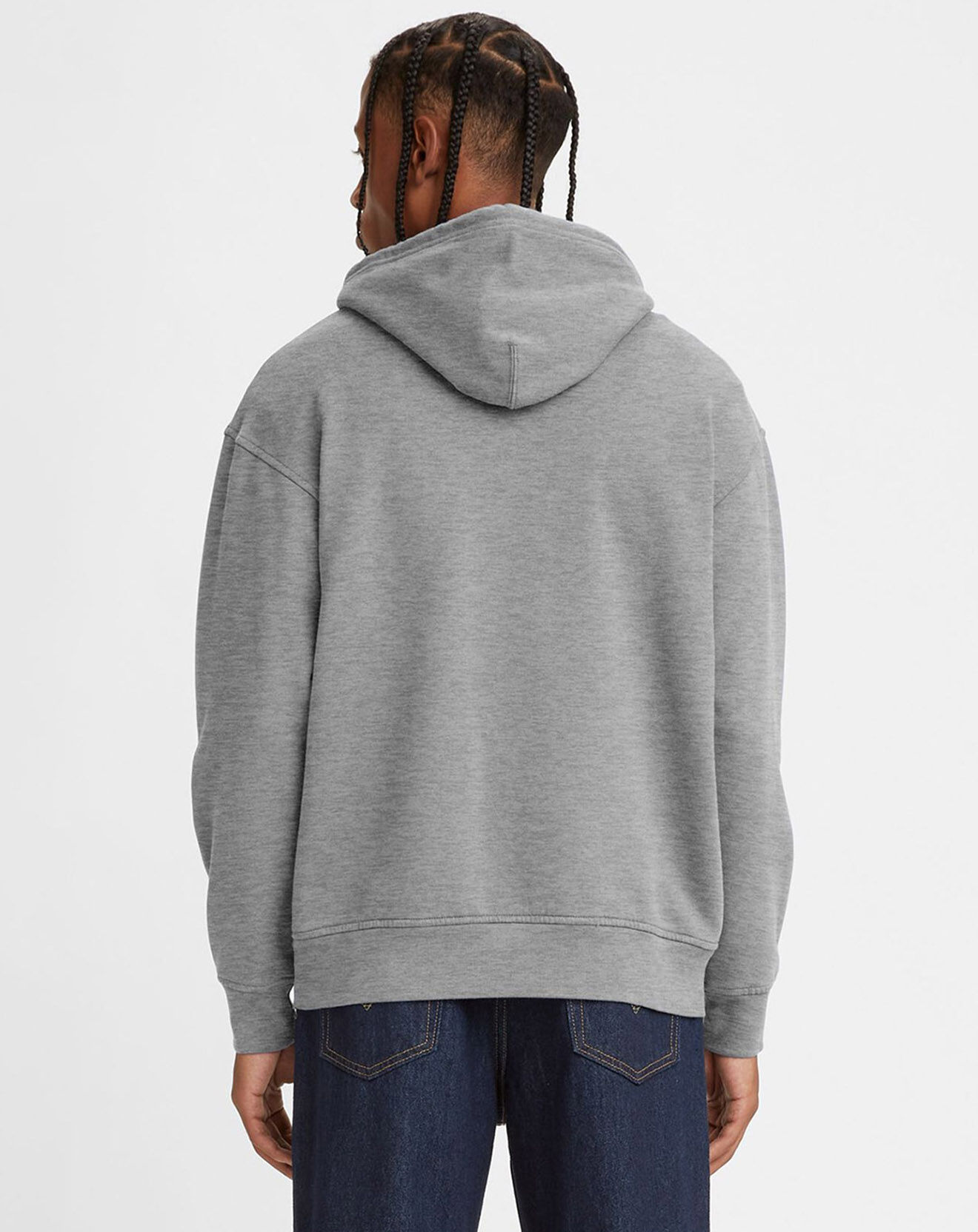 Levi's® Sweat à capuche relaxed Graphic Po gris