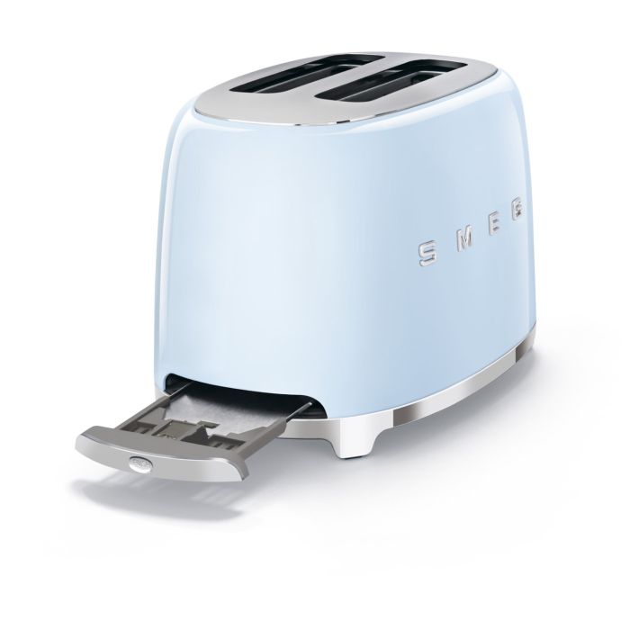 SMEG Toaster 2-Schlitz 50's Retro Style TSF01PBEU Pastellblau