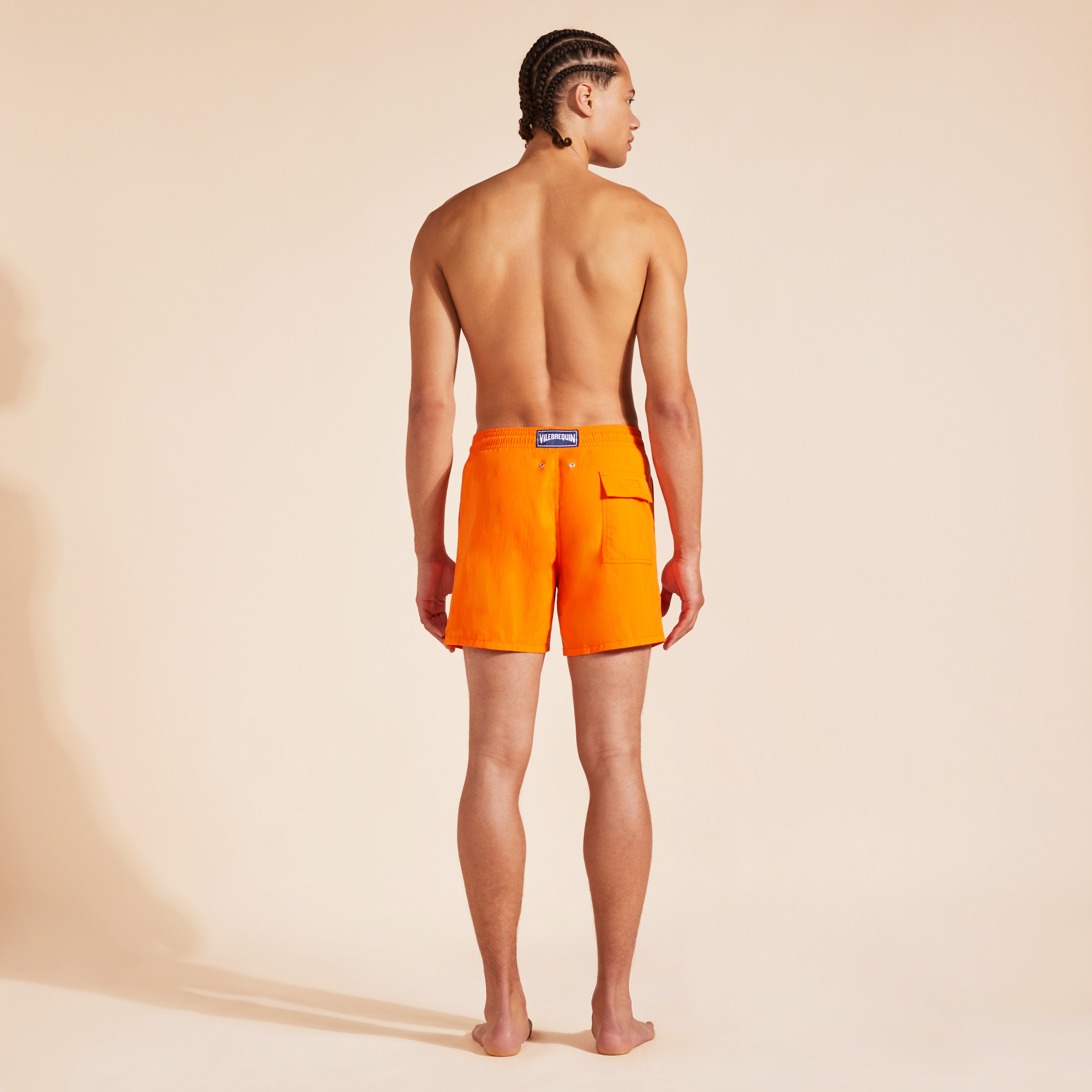Maillot de bain uni  homme Noumea Sea Shells | Site Vilebrequin | WB-MOOAD127-HOM