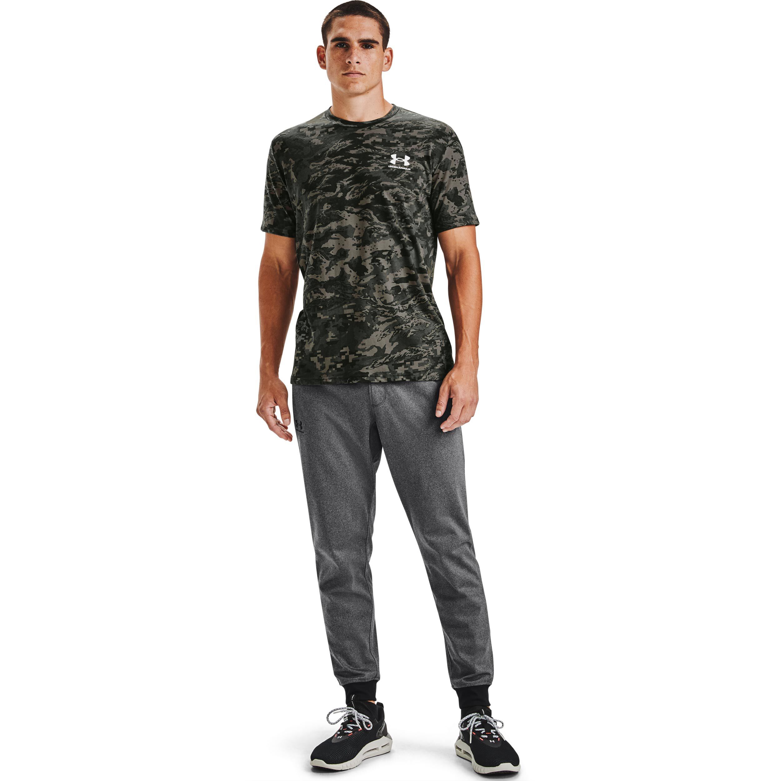 Under Armour ABC Camo T-shirt Hommes - Gris , Vert