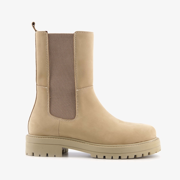 Groot leren meisjes chelsea boots