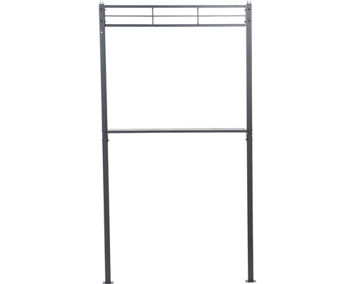 BBQ paviljoen 244 x 127 cm, polyester, taupe, plug-in systeem