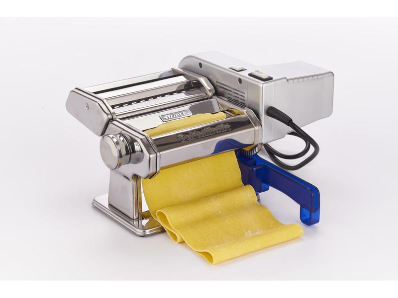 Ariete Pastamaschine PastaMatic Silber Motor- oder handbetriebener Nudelroller