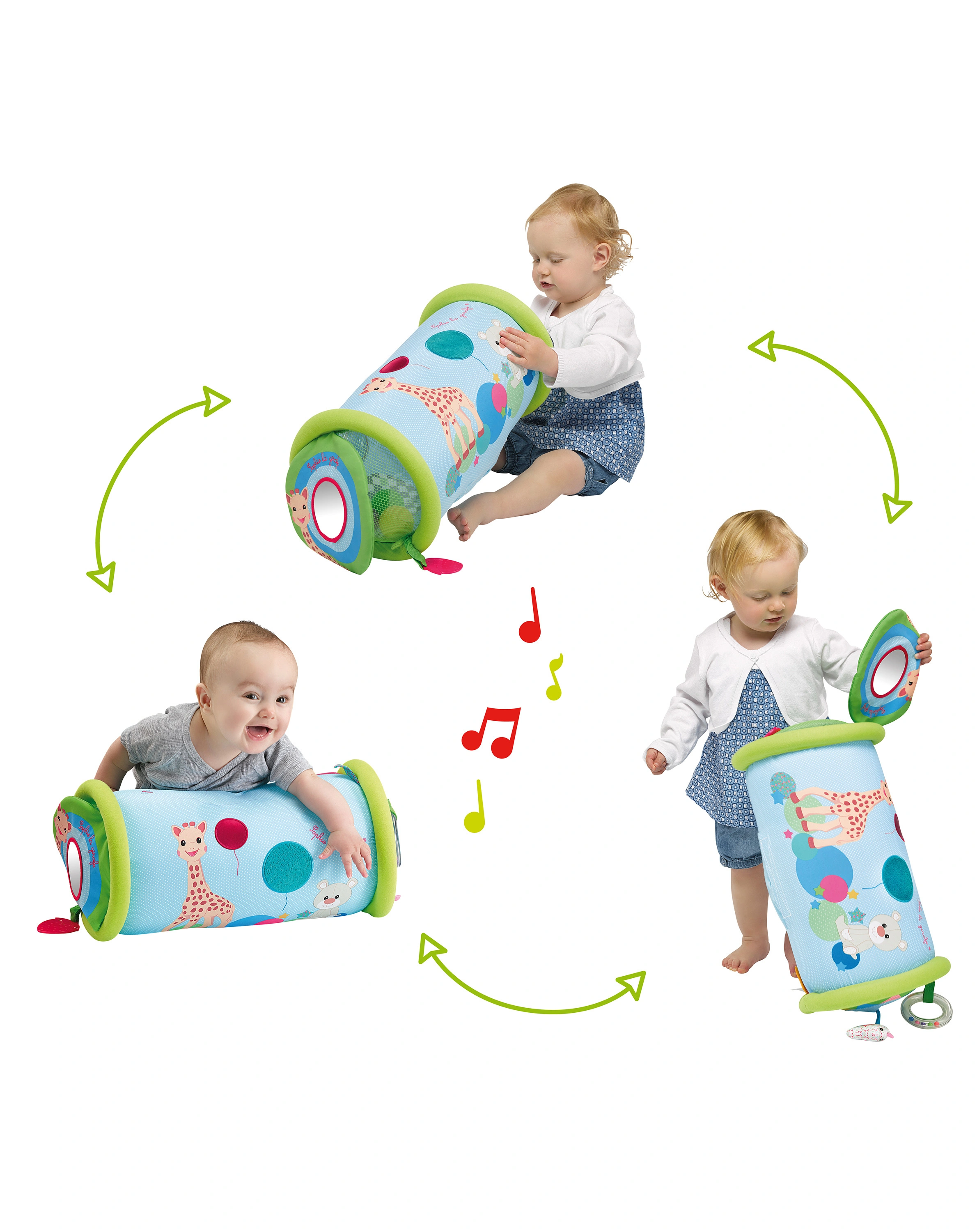 Spielzeug-Set SOPHIE LA GIRAFE® ACTIVITY 3-teilig