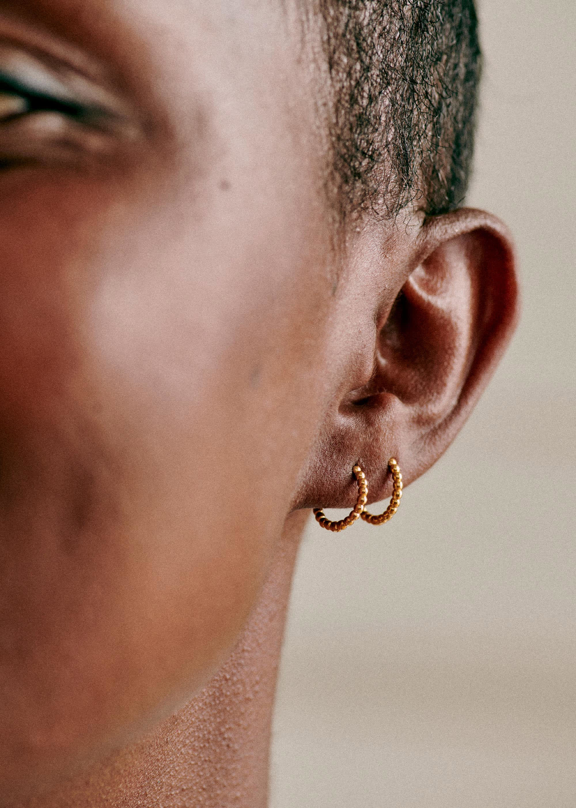 Anneaux Gaia - Doré - E-SHOP/BIJOUX Boucles d'Oreilles 5905781