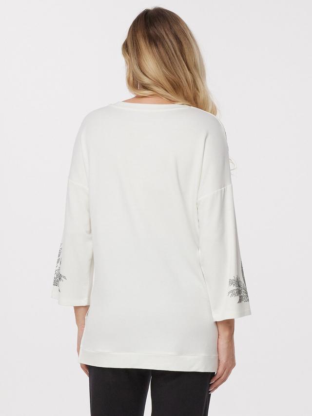Edelshirt Palmenmotiv