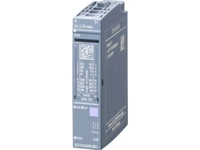 Siemens 6ES7134-6GB00-0BA1, Analog, Systemkraft, Flerfarvet, 40 g, 65 mm, 23 mm