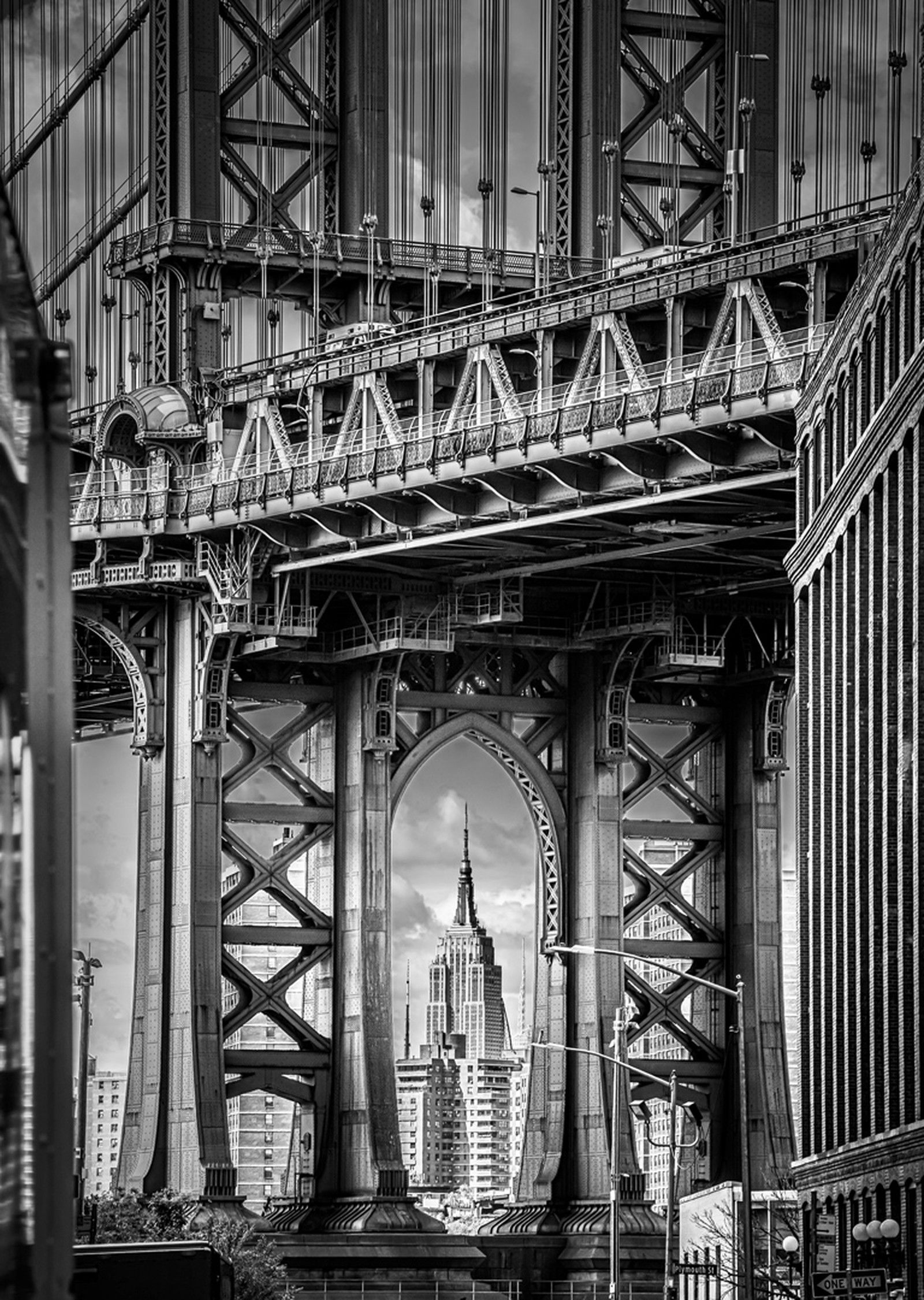 Manhattan Bridge by Christian Popkes - Limited Edition. Edition of: 150. Signed.