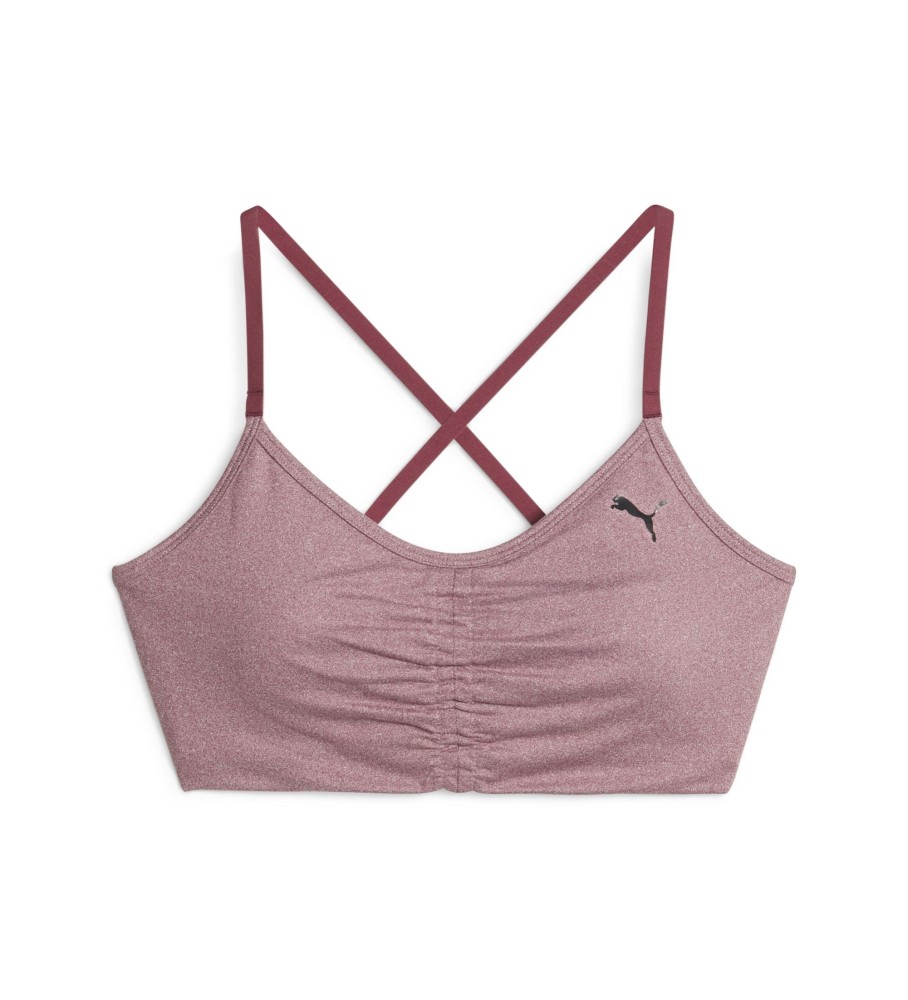 Sutiã de treino Puma de baixo impacto Studio roxo