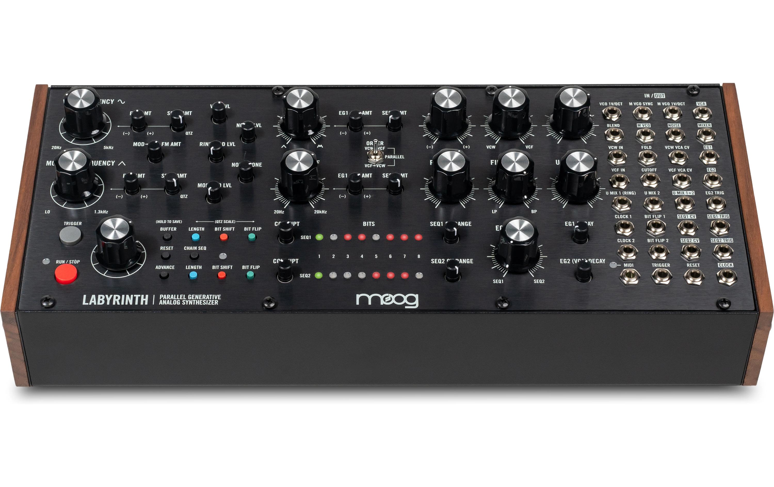 Synthesizer Labyrinth<br>Paralleler generativer Analogsynthesizer