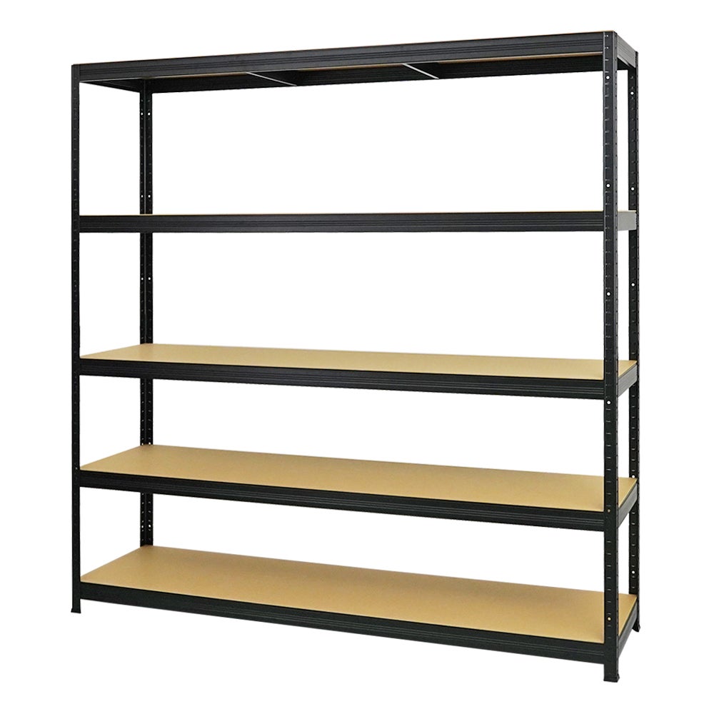 PROREGAL Heavy-Duty stellingkast Giant Elephant HxBxD 180 x 180 x 45 cm Draagvermogen 200 kg Zwart