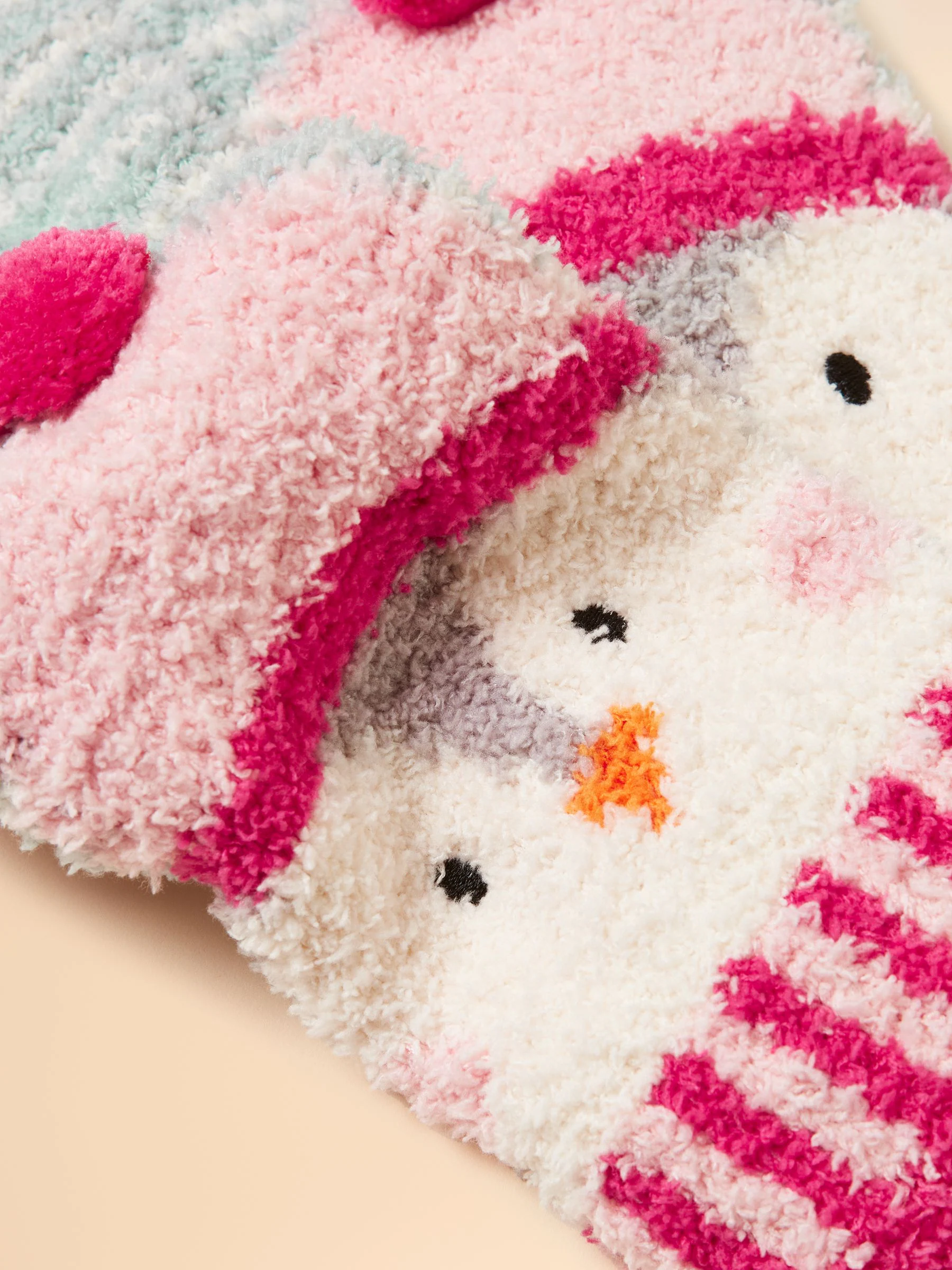 Penguin - Joules Women's Fluffy Stripe Socks (size 4-8)