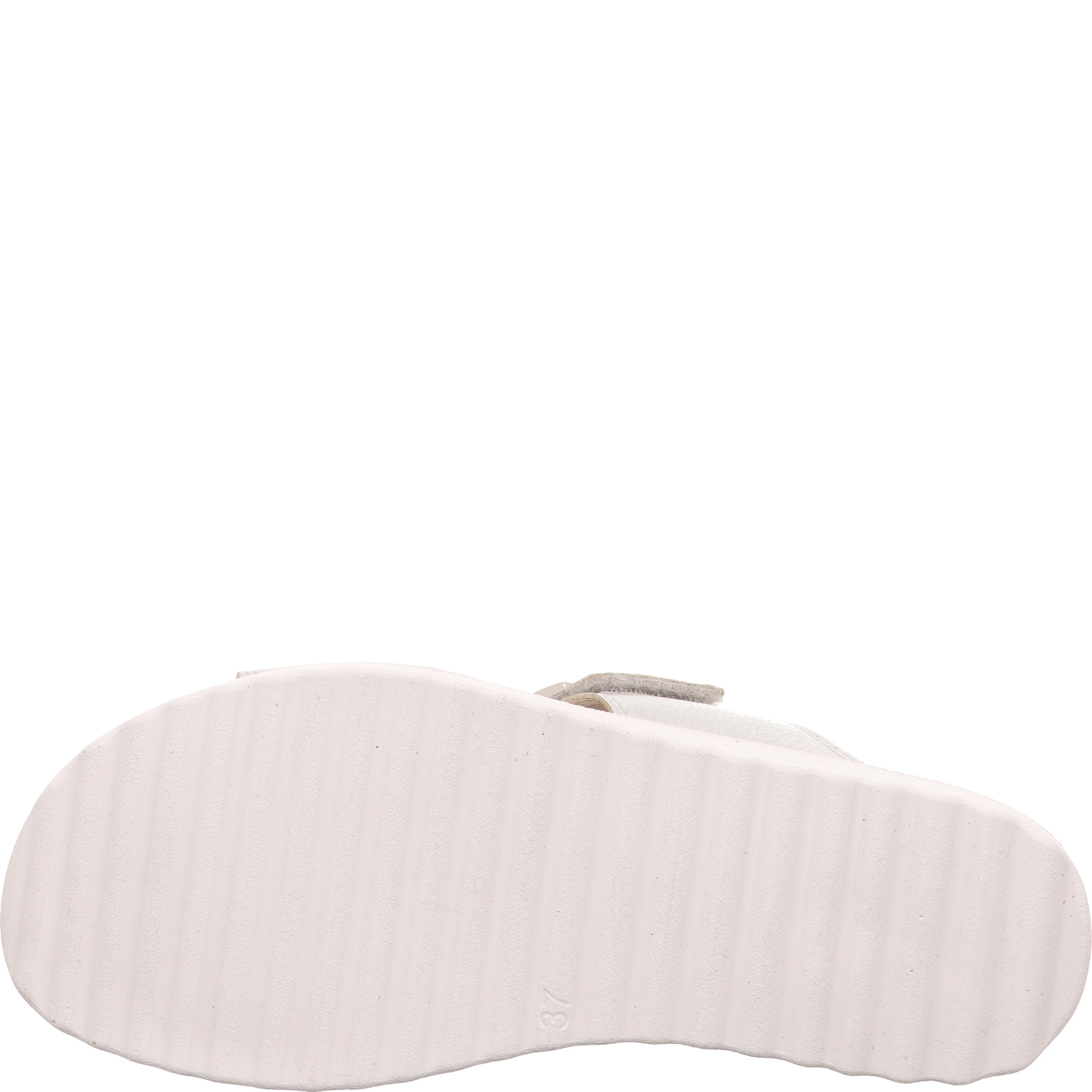 legero MOVE Damen  Pantolette mit Schnalle - Farbe: Metallic Silber - Größe: 42
