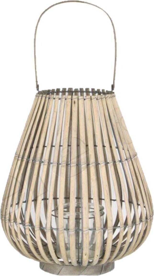 Intratuin windlicht Jack naturel D 26 H 36 cm