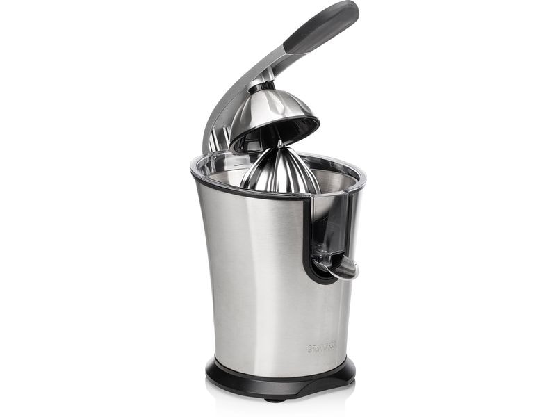 Princess Saftpresse 201860 Master Juicer Pro Schwarz/Silber Elektrische Zitruspresse