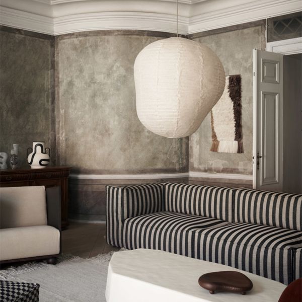 Ferm Living Kurbis Lampenkap - 80 cm - Natural