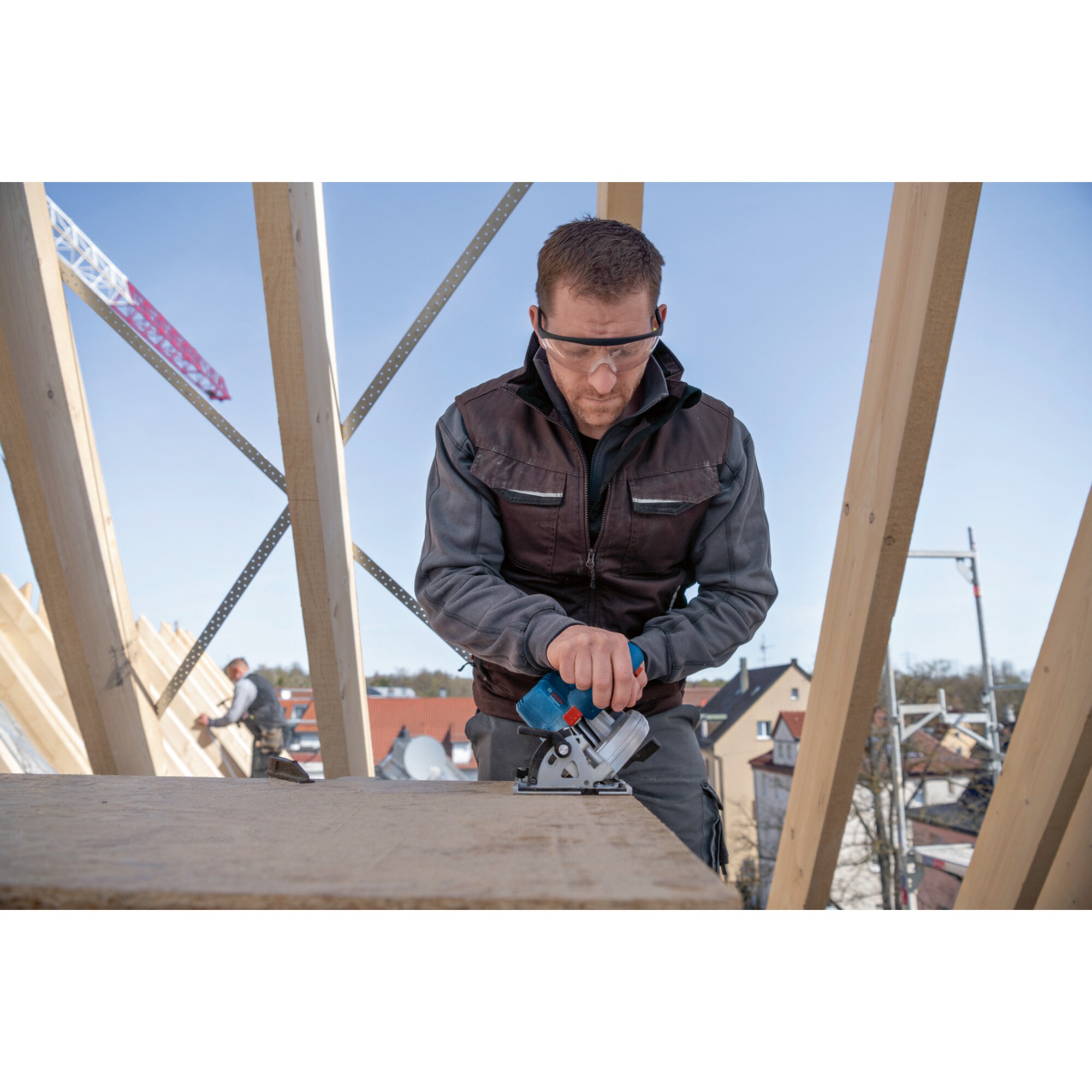 Bosch Handkreissäge Akku-Handkreissäge GKS 18V-57-2 Professional solo