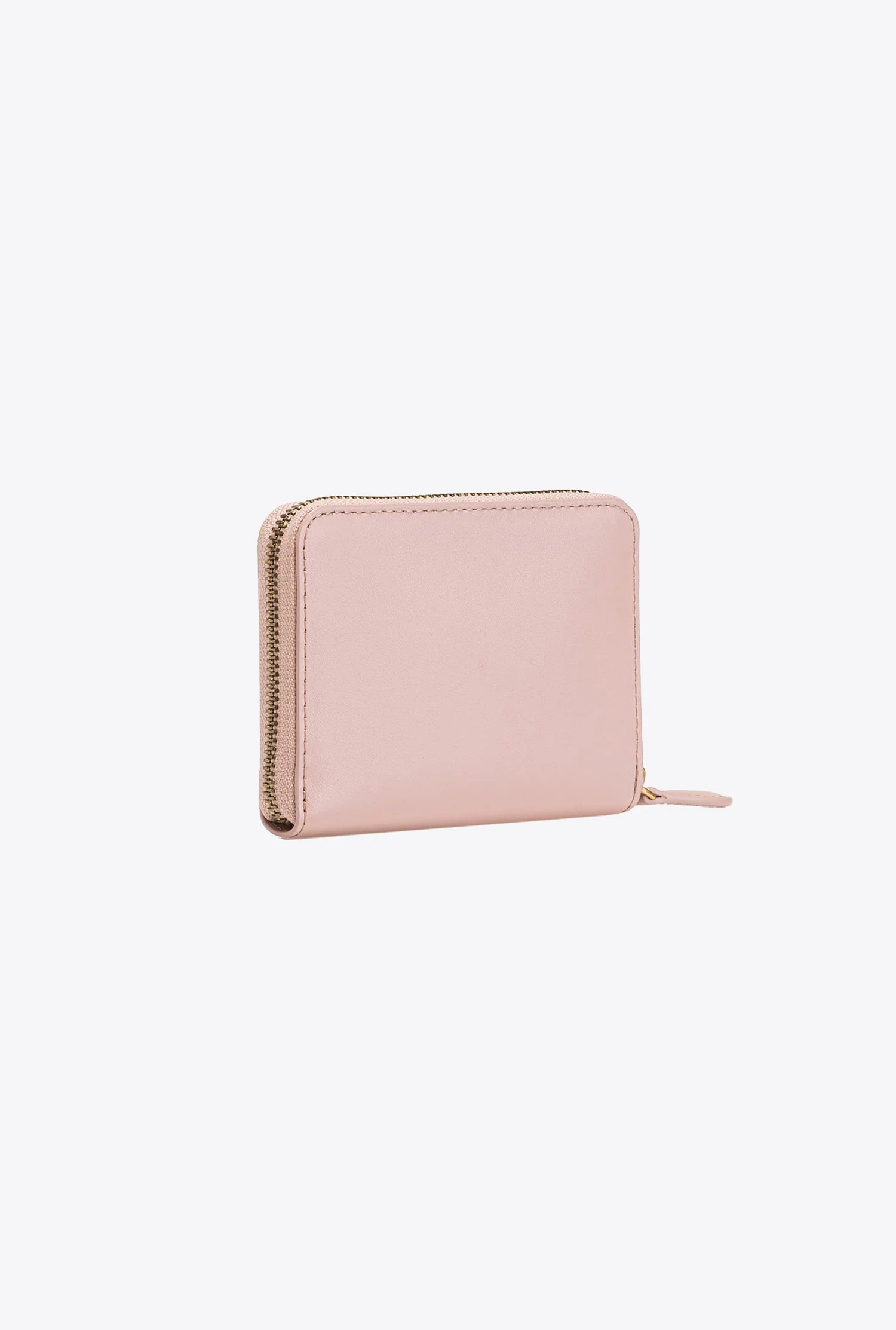CARRÉ - Portefeuille carré à contour zippé | Rose