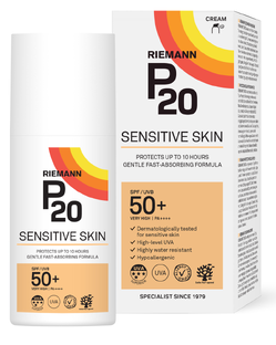 Riemann P20 Zonnebrand Sensitive Skin SPF50  200ML